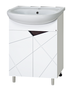 Комплект мебели 60 "Грани-60" напольная 2 дв. MISTY (ум.Байкал,60) СНЯТО С ПРОИЗВОДСТВА     АКЦИЯ!!!!