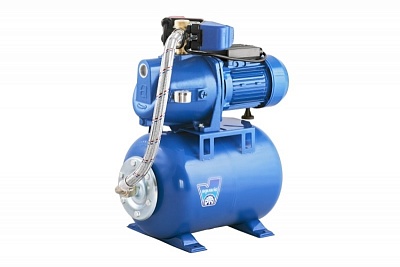 Станция AUTO AJS-125A 50л G1"вн.р., Qmax=4,8м3/ч, Hmax=45м, Tmax=40°С, 1х220В, 0.9кВт (7715) Aquario