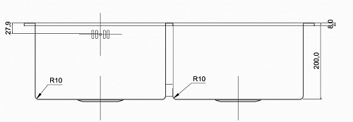 Кухонная мойка Seaman Eco Marino SMB-7651D