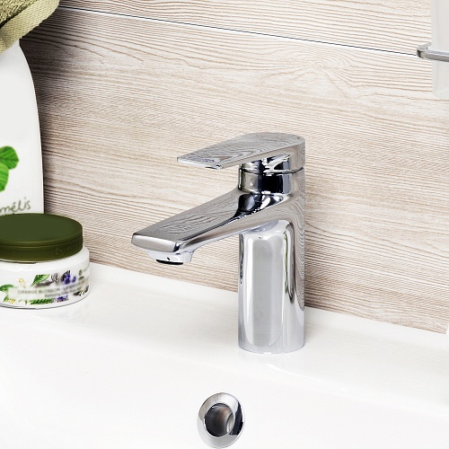 Смеситель д/умывальника "Lopau" (3203) 35мм хром WasserKraft