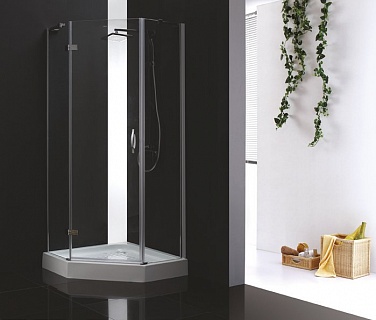 ДУШЕВОЙ УГОЛОК CEZARES BERGAMO-P-1 90-C-Cr-R-IV