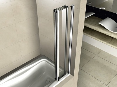 ДУШЕВАЯ ШТОРКА НА ВАННУ CEZARES PRATICO-V-5 120/140-P-Cr-R