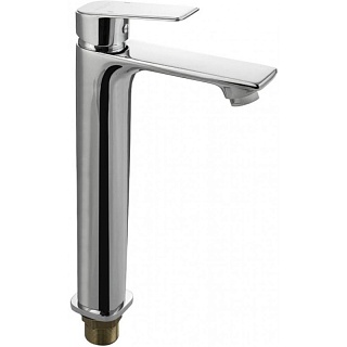 MAGNUS Смеситель д/раковины высокий, литой корпус, латунь код 8401