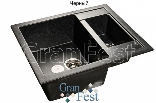 Кухонная мойка Granfest  Quadro GF-Q610K