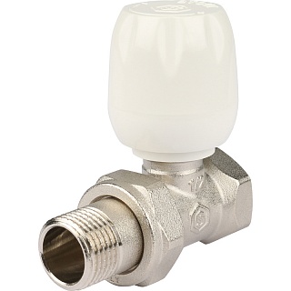 Клапан д/радиатора 3/4" ручной прямой с неподъемным шпинделем  (SVRs 1172 000020) STOUT 