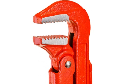 Ключ трубный газовый CrV Профи тип L (300мм,90гр, 1") 70401 FIT