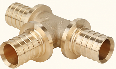 Тройник 25 латунь (5/35) (G1304.2525) GAPPO