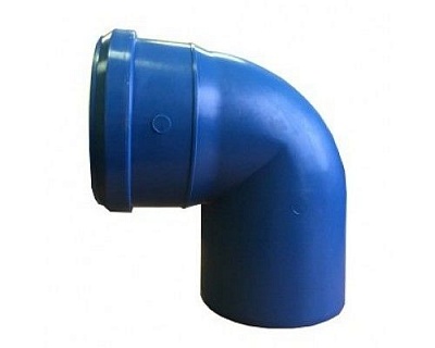 Колено для вн.водостоков 110/90 СИНИКОН Rain Flow 