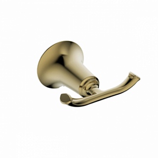 Крючок двойной KH-4002 KAISER бронза (латунь)  