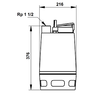 Насос Unilift AP35.40.06.3.V (0,90 кВт, 3х400V) 96000169