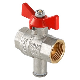 Кран шаровый для подкл. датчика темпер. 3/4 VT.247.N.05