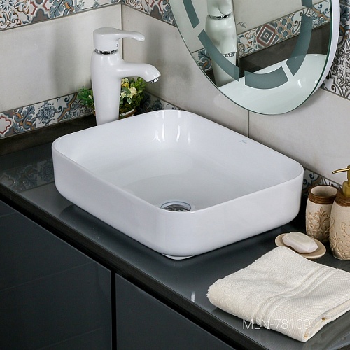 Умывальник фигурный 78109 MELANA