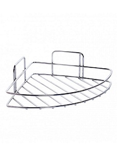 Полка угловая STAINLESS-1 ZOLLEN (арт.CR803941) нерж.ст.304