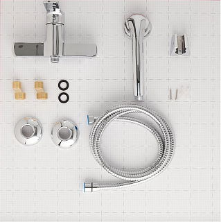 Смеситель д/душа "PLUS GRACE"  (1503С) 35 мм.  LEMARK 