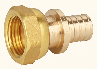 Переходник нак. гайк 32х1" латунь (5/50) (G1309.3206) GAPPO