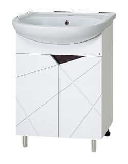 Комплект мебели 70 "Грани-70" напольная 2 дв. MISTY (ум.Амур,70) СНЯТО С ПРОИЗВОДСТВА