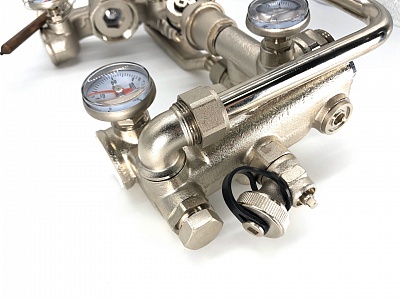 Смесительный узел в комплекте 180мм без насоса (HS113) VIEIR (2)