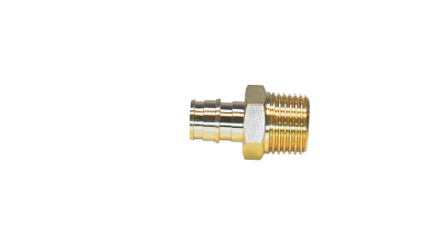Штуцер с нар. резьбой латунный 20x3/4'  (HFWQE00046) Hipex (40)