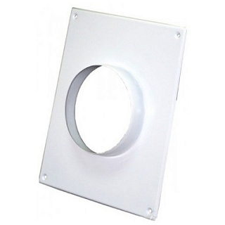 Площадка 160ПТПР, торцевая пластик с решеткой D160 (22)