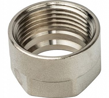 TР 97 Соединение 16мм для труб из м/пласт., резьба 24х19  (67821612) (50/400) АКЦИЯ