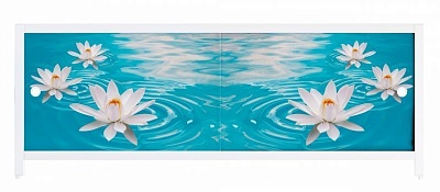 Экран д/ванны ВАННБОК 1,70м (алюм. каркас) Лилия 4011 АКЦИЯ!!