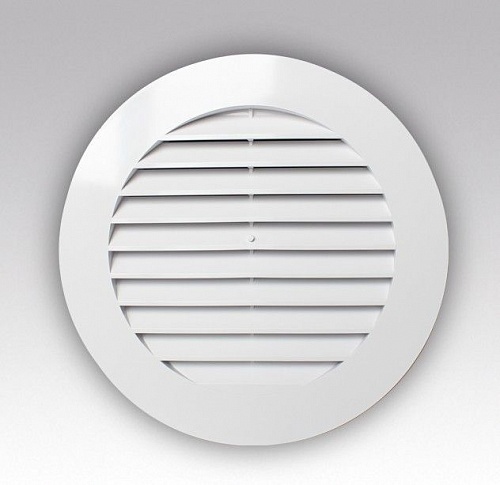 Решетка 15РКН наружная круглая D200 с фланцем (35)