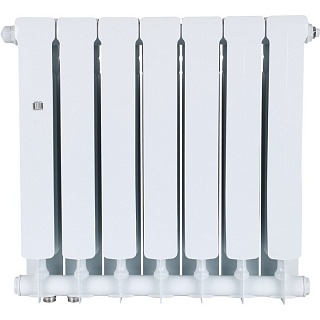 Радиатор биметаллический нижнее правое под.SRB-0320-050007 STOUT Space 500 7 секции ВЫГОДА