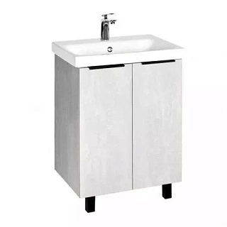 Комплект мебели 60 "Берлин-60" напольная 2 дв. цемент VIANT (ум.MODUO-60)