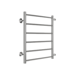 Полотенцесушитель 500х600 П6 Б/П м/о 500 "Аврора" черный матовый (RAL 9005) TERMINUS 