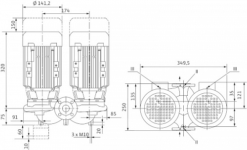 Насос DPL 40/115-0,55/2 (2089643)