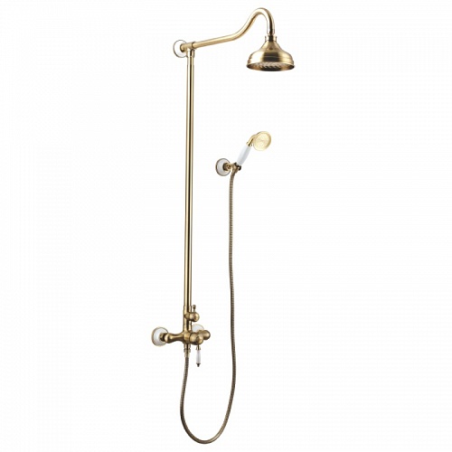 Душевая система "Villa" (4860B)  бронза без излива LEMARK 