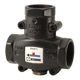 Клапан термостатический ESBE VТС 511, 60C DN25,Kvs=9,0 (51020300)