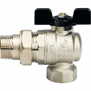 Кран шар. полнопроходной с амер. угл. баб. ВН 1" (SVB-0008-000025) STOUT 