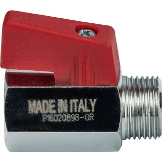 Кран шар. мини, муфта/резьба 1/2" SVB-0022-000015 STOUT