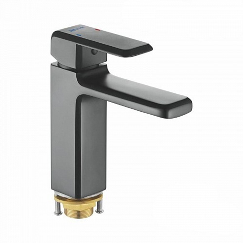 Смеситель д/раковины SHEVANIK черный S8801Н