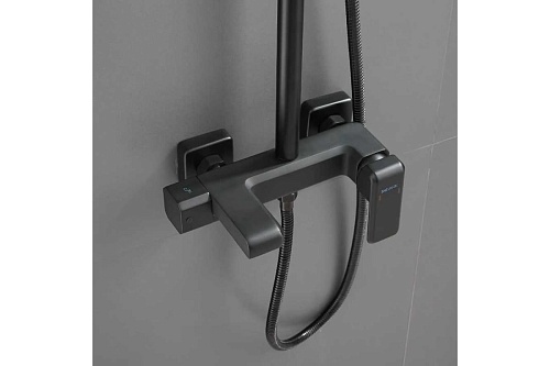 Душ. система SHEVANIK черная S8836H