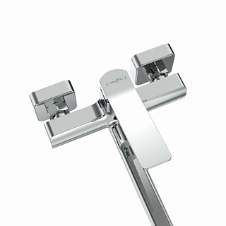 Смеситель д/ванны "YOKOHAMA" (YOK-1015) длинный излив TOKITO