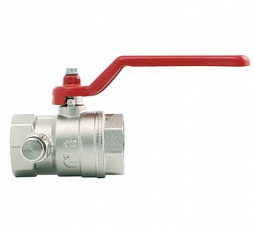 115  Кран шар. 1" с вып. клапаном (12/60) Itap