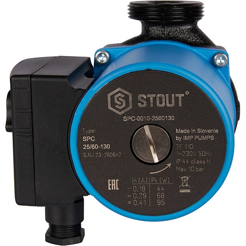 Насос циркуляционный 25/60-130 мм (SPC-0010-2560130) STOUT