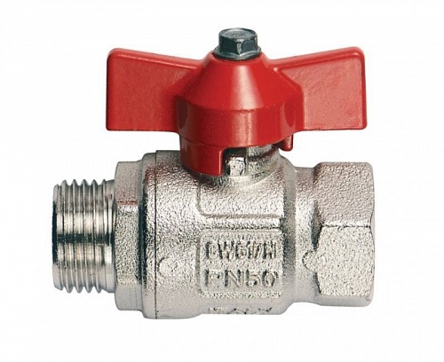 093  Кран шар. 1" IDEAL ВН баб. (8/64) Itap