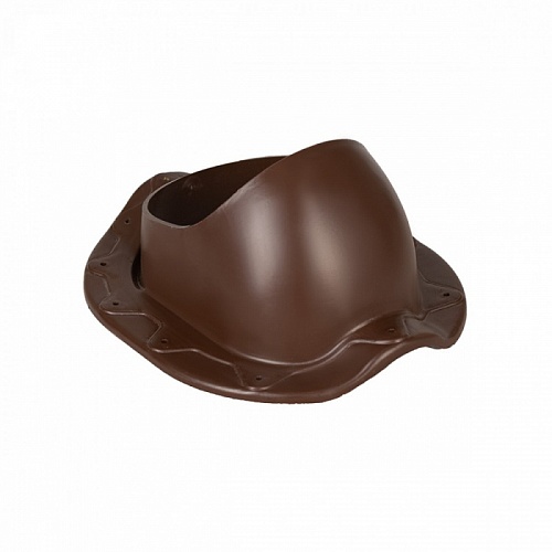 Проходной элемент (SPTM Brown) для металлочерепицы, коричневый