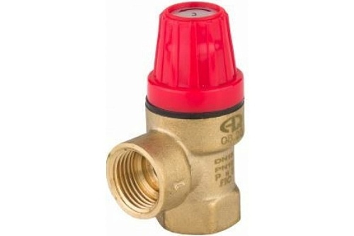 Клапан предохранительный 3 бар. 1/2" г/г  (AQUALINK)
