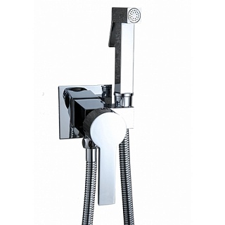 Смес д/биде Kaiser Sonat встроенный с душем, однорукий ф35 (34777)