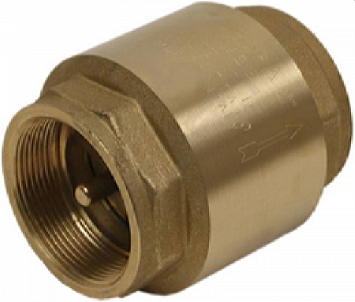 Обратный клапан лат. муфт. 2" [10405B]
