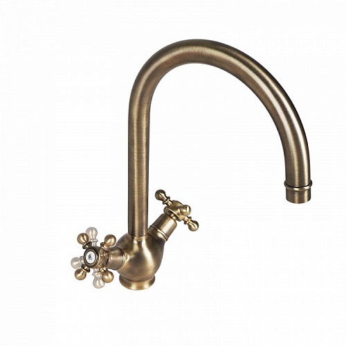 Смеситель для кухни, Sam, бронза, IDDIS, SAMBRJ0i05