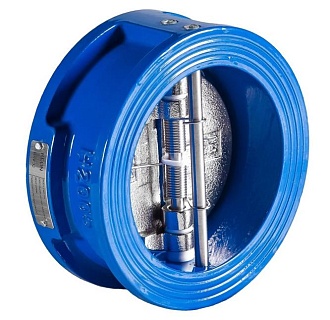 Обратный клапан чугун Ду 80  м/фл Ру 16 120гр. RSV32 REON (080RSV32)(180062)