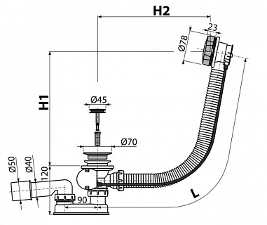      AG210125160 / A55-RU-01 60  Alcaplast