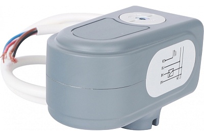 Сервопривод для шар.зон.клапанов STOUT SVM-0071-230004, ход 90°, кабель 1м., 40 сек.,230V, 4пол.