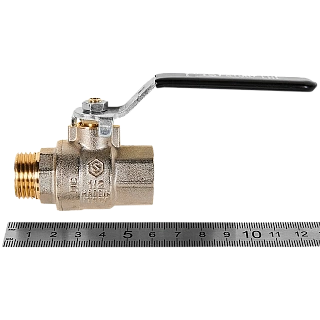 Кран шар. полнопроходной рыч. ВН 1/2" (25/100) SVB-0003-200015 STOUT (замена арт.57585)