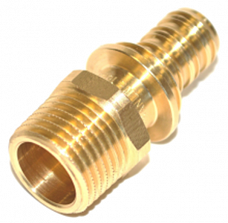 Переходник н/р 25-1" латунный Sanline (35407)